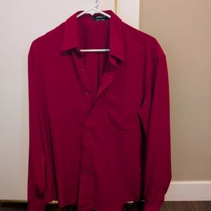 Men's Red Shirt